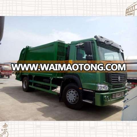 Sinotruk 4x2 HOWO 10 tons/12 m3 compactor garbage truck hot sale